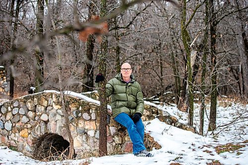 MIKAELA MACKENZIE / WINNIPEG FREE PRESS

Gerald Tole in the forest near Lemay Avenue on Monday, Nov. 6, 2023. He is concerned, as the 22 acres of forest near his home is slated to be developed.
Winnipeg Free Press 2023.