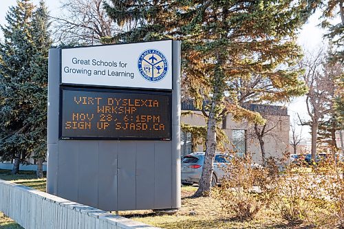 MIKE DEAL / WINNIPEG FREE PRESS
St. James - Assiniboia School Division Office at 2574 Portage Avenue.
231115 - Wednesday, November 15, 2023.