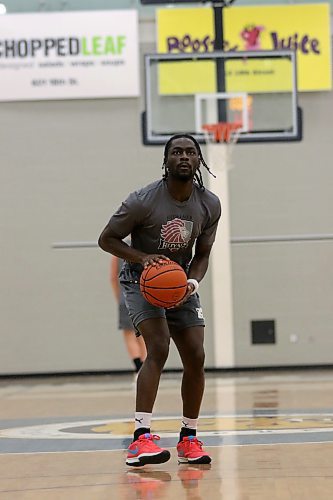 Eli Ampofo and the Brandon University Bobcats men's basketball team complete their six-game home stand against the Trinity Western Spartans today and Saturday. (Thomas Friesen/The Brandon Sun)