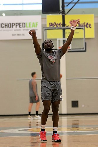 Eli Ampofo and the Brandon University Bobcats men's basketball team complete their six-game home stand against the Trinity Western Spartans today and Saturday. (Thomas Friesen/The Brandon Sun)