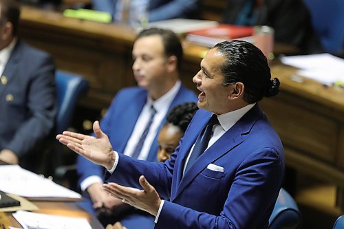 RUTH BONNEVILLE / WINNIPEG FREE PRESS

LOCAL - question period at LEG

Manitoba's new Premier, Wab Kinew and members of his caucus, will take questions from the official opposition, PC leader, Heather Stefanson and her members, in the house at the Legislative Building Wednesday. 

Nov 22nd,, 2023