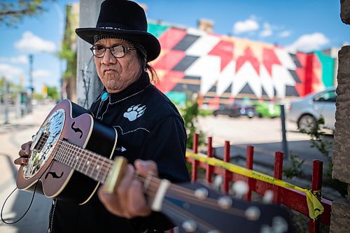 Daniel Crump / Winnipeg Free Press. Local blues icon Billy Joe Green, who lives at the Edge artist village, is headlining Main Street&#x2019;s Got Talent, a first-of-its-kind street festival on that one stretch of Main. June 9, 2022.