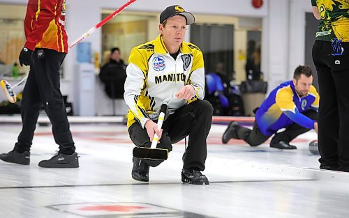 RUTH BONNEVILLE / WINNIPEG FREE PRESS

SPORTS - curling

Manitoba&#x2019;s Derrick Anderson playing Nunavut at the Everest Canadian Curling Club Championships at Assiniboine Memorial, Thursday. 

Manitoba&#x2019;s Derrick Anderson playing Nunavut.


Nov 23rd,, 2023