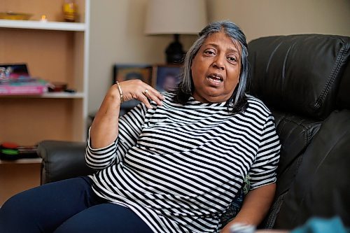 MIKE DEAL / WINNIPEG FREE PRESS
Chandra Sankar, the mother of Michael Sankar,  talks about her son who died in August during an interaction with the WPS. 
See Marsha McLeod story
231127 - Monday, November 27, 2023.