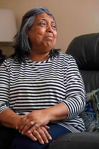 MIKE DEAL / WINNIPEG FREE PRESS
Chandra Sankar, the mother of Michael Sankar,  talks about her son who died in August during an interaction with the WPS. 
See Marsha McLeod story
231127 - Monday, November 27, 2023.