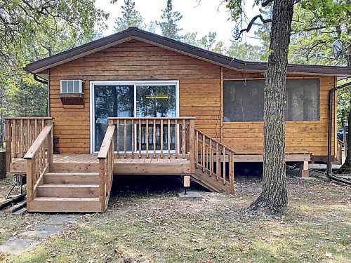 Photos by Marc LaBossiere / Winnipeg Free Press
After the cottage had been re-levelled, new windows were installed, and the rear deck (shown) and main porch steps were replaced.