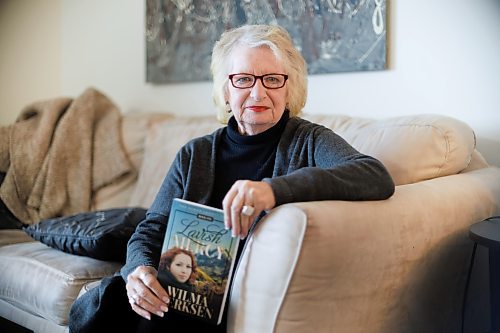 MIKE DEAL / WINNIPEG FREE PRESS
Wilma Derksen, who&#x2019;s daughter Candace was murdered in 1984, has published a romance novel &#x2014; a first for the long-time author who has penned several memoirs, self-help and fiction books. 
See Eva Wasney story
231130 - Thursday, November 30, 2023.