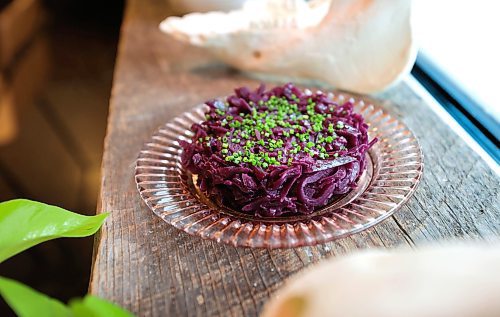 RUTH BONNEVILLE / WINNIPEG FREE PRESS

ENT -  Christmas Side Dishes
Deer + Almond 

Featuring, Kris Kurus&#x2019;s rotkohl 

Story: Christmas Side Dishes
Five chefs share their favourite Christmas side dishes. 

Feature by AV Kitching 

Nov 28th,, 2023