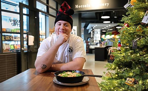 RUTH BONNEVILLE / WINNIPEG FREE PRESS

ENT -  Christmas Side Dishes
Mottola Grocery

Story: Christmas Side Dishes
Five chefs share their favourite Christmas side dishes. 

Featuring,  Jesse Friesen&#x573; Baked Corn Salsa, Mottola Grocery. 

Feature by AV Kitching 

Nov 28th,, 2023