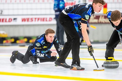 MIKAELA MACKENZIE / WINNIPEG FREE PRESS

Skip Jordon McDonald at the DEKALB Superspiel in Morris on Monday, Dec. 4, 2023. For Taylor Allen story.
Winnipeg Free Press 2023