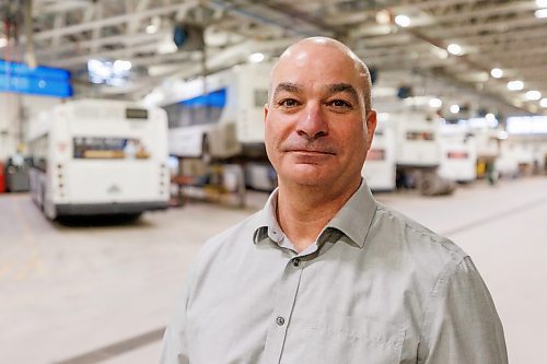 MIKE DEAL / WINNIPEG FREE PRESS
Don Glowatsky, Manager, Plant and Equipment, Winnipeg Transit.
The Winnipeg Transit Service and Maintenance buildings at 421 Osborne Street.
See AV Kitching story
231205 - Tuesday, December 05, 2023.