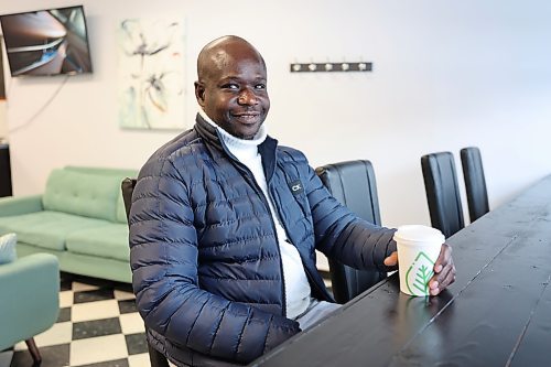 People's Place Café and Lounge owner Sunday Frangi conceived the business idea when he moved to Brandon in 2019. He chose downtown because of its potential and recognizing the need for revitalization. (Abiola Odutola/The Brandon Sun)