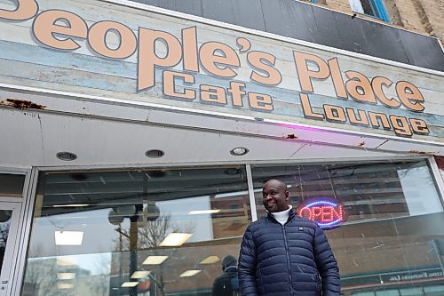 People's Place Café and Lounge owner Sunday Frangi conceives the business idea when he moved to Brandon in 2019 and chose downtown because of its potential and recognizing the need for revitalization. Photos: Abiola Odutola/The Brandon Sun