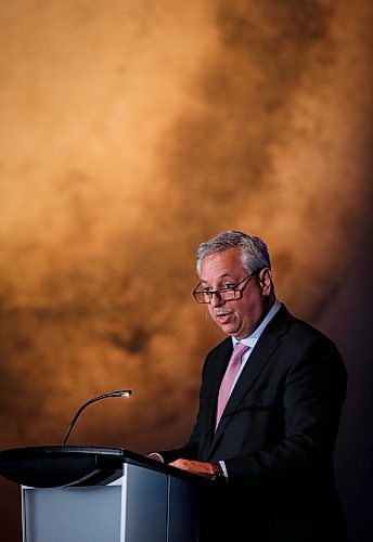 JOHN WOODS / WINNIPEG FREE PRESS
CSIS Director David Vigneault speaks at the CSIS Director&#x2019;s Annual Speech in the Canadian Museum of Human Rights (CMHR) in Winnipeg Monday, December 11, 2023. 

Reporter: ?