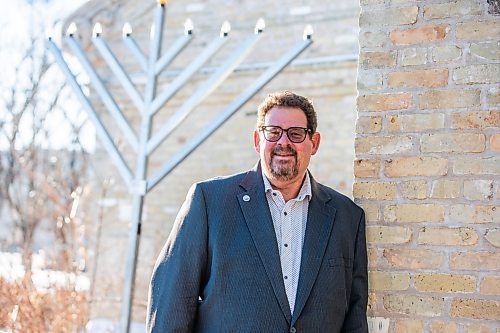 MIKAELA MACKENZIE / WINNIPEG FREE PRESS
	
Jeff Lieberman, CEO of the Jewish Federation of Winnipeg, at the Asper Jewish Community Campus on Thursday, Dec. 14, 2023. For testimonial story.
Winnipeg Free Press 2023