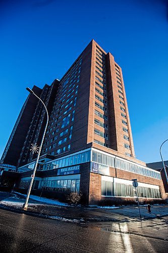 MIKAELA MACKENZIE / WINNIPEG FREE PRESS
	
610 Portage Avenue, now The Residences at Portage Common, on Thursday, Dec. 14, 2023. For testimonial story.
Winnipeg Free Press 2023