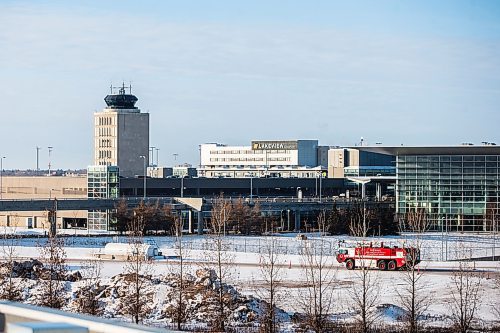 MIKAELA MACKENZIE / WINNIPEG FREE PRESS
	
The view of the Winnipeg Richardson International Airport from the roof of the ground services building on Tuesday, Dec. 19, 2023. For Martin Cash story.
Winnipeg Free Press 2023