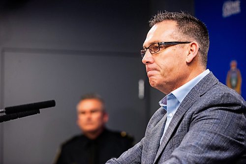 MIKAELA MACKENZIE / WINNIPEG FREE PRESS
	
Sergeant Gary Mathez of the WPS sex crimes department speaks about the attempted murder and forcible confinement of a 27-year-old woman at a press conference on Wednesday, Dec. 20, 2023. For Erik story.
Winnipeg Free Press 2023