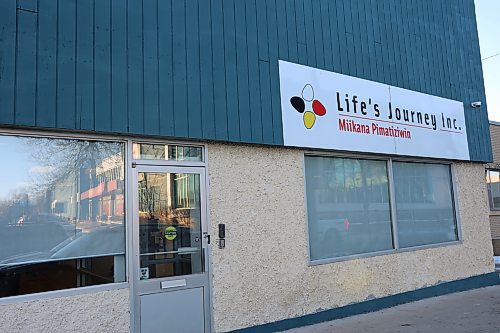The Brandon Neighbourhood Renewal Corporation's new overnight drop-in centre at 725 Princess Ave. The building is currently occupied by Life’s Journey Inc., a non-profit social services agency operating in Winnipeg, Brandon and Steinbach. (Abiola Odutola/The Brandon Sun)