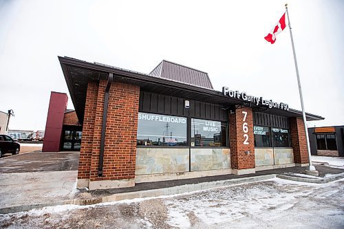 MIKAELA MACKENZIE / WINNIPEG FREE PRESS
	

The Fort Garry Legion at 762 Pembina Highway on Wednesday, Jan. 3, 2024.  For Josh real estate story.
Winnipeg Free Press 2023