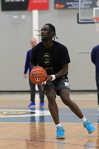 Eli Ampofo and the Bobcats host the Winnipeg Wesmen in a clash of 7-3 teams to kick off the second semester tonight. (Thomas Friesen/The Brandon Sun)