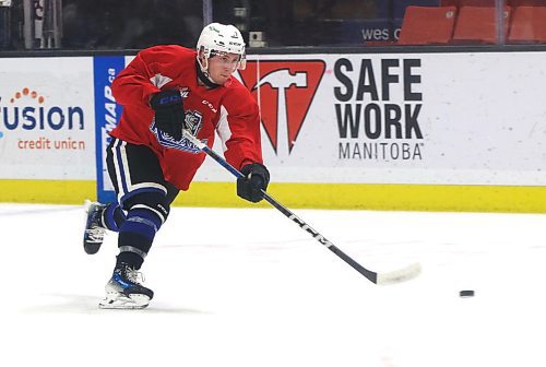 Hayden Chaloner, who was sent to the Victoria Royals last summer by Brandon, is getting his first full-time crack at the Western Hockey League at 18. (Perry Bergson/The Brandon Sun)
Jan. 9, 2024