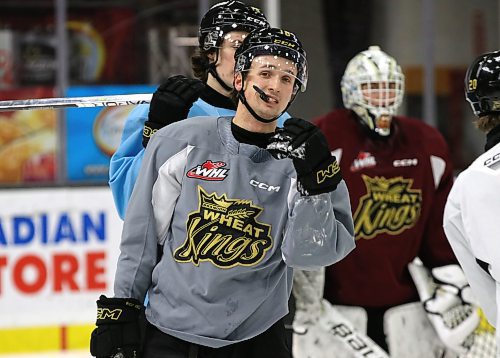 Brandon Wheat Kings forward Rylen Roersma said the club will miss Nate Danielson, but they still have a talented group and aren't throwing in the towel on their Western Hockey League season. (Perry Bergson/The Brandon Sun)