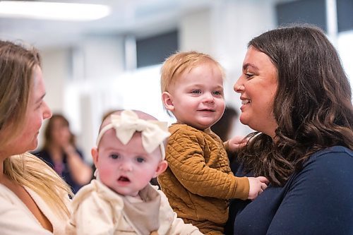 MIKAELA MACKENZIE / WINNIPEG FREE PRESS
	
Bri Sa and her son, Archie Sa (13 months), at Heartland Fertility on Thursday, Jan. 11, 2024. For AV story.
Winnipeg Free Press 2023