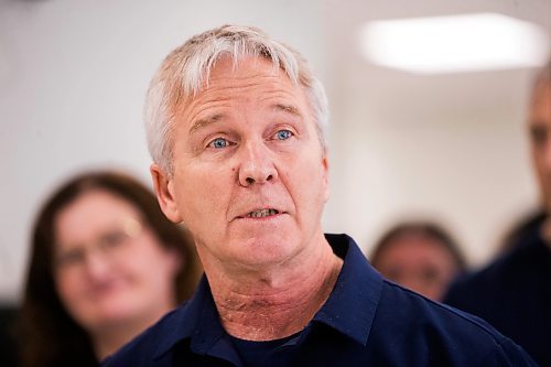 MIKAELA MACKENZIE / WINNIPEG FREE PRESS
	
Dr. Gordon McTavish, medical director, speaks to the media at Heartland Fertility on Thursday, Jan. 11, 2024. For AV story.
Winnipeg Free Press 2023