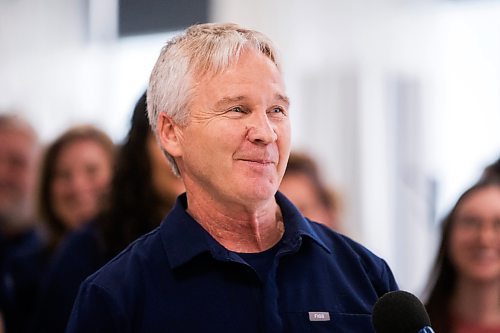 MIKAELA MACKENZIE / WINNIPEG FREE PRESS
	
Dr. Gordon McTavish, medical director, speaks to the media at Heartland Fertility on Thursday, Jan. 11, 2024. For AV story.
Winnipeg Free Press 2023