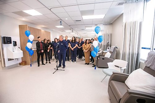 MIKAELA MACKENZIE / WINNIPEG FREE PRESS
	
Dr. Gordon McTavish, medical director, speaks to the media at Heartland Fertility on Thursday, Jan. 11, 2024. For AV story.
Winnipeg Free Press 2023