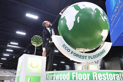 RUTH BONNEVILLE / WINNIPEG FREE PRESS

Standup - Renovation Show set-up

John Blstz, owner of Eco Forest Flooring, wipes the dust off his world while standing on top of his display booth prior to the opening of this year's Renovation Show Friday.

After his wife and himself spent hours setting up their booth he noticed his large, rotating, globe needed a quick dusting off which he managed to get done just in time. His company, Eco Forest Flooring, specializes in solid hardwood flooring.has been refinishing hardwood floors in Winnipeg for 20 years.


Show info:
This year's show features  150+ booths to explore and runs Friday till 6pm, Sunday at RBC Convention Centre.
 

Jan 12th, 2024