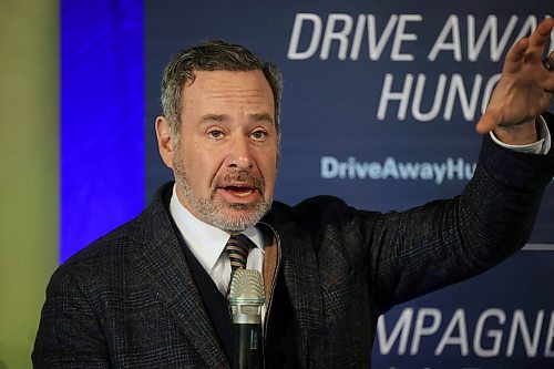 16012024
David Frum, a social and political commentator and staff writer at The Atlantic delivers the talk Geopolitics in Uncertain Times in the FCC Theatre during Manitoba Ag Days 2024 at the Keystone Centre on Tuesday.
(Tim Smith/The Brandon Sun)