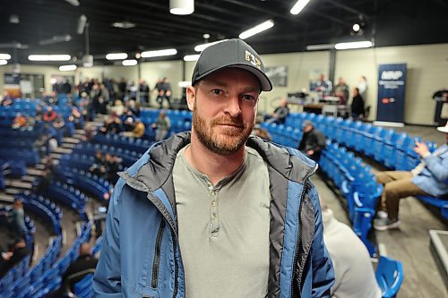 Farmer Trevis Brooks from Hamiota said he gained valuable insights into what lies ahead from World Weather president Drew Lerner's presentation. (Abiola Odutola/The Brandon Sun)
