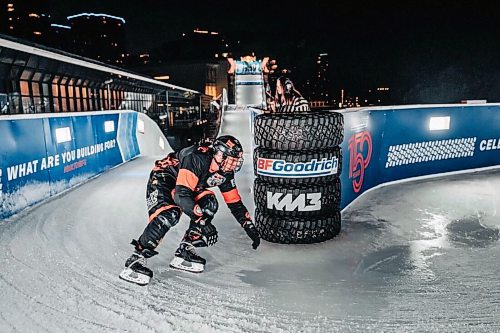 Justi&#x304;ne Zonne photo

Ice Cross - The athlete in the red and black Tough Duck gear is Winnipegger Eric Milinkovic

Winnipeg Free Press 2024