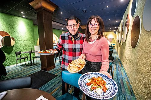 MIKAELA MACKENZIE / WINNIPEG FREE PRESS
	
Giac and Susan Appice at Borgo Antico at the new Exchange District Italian restaurant that they recently opened on Monday, Jan. 22, 2024. For Eva story.
Winnipeg Free Press 2024