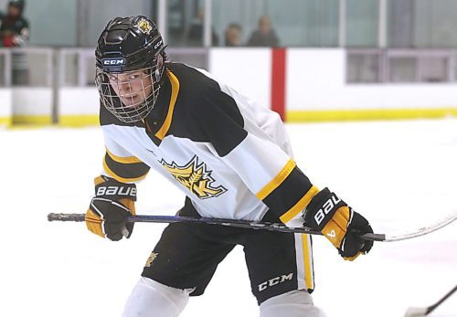 Reid Nicol leads the under-15 AAA Brandon Wheat Kings with 72 points in 29 games in the Winnipeg U15 AAA Hockey League. (Perry Bergson/The Brandon Sun)
Feb. 1 , 2024