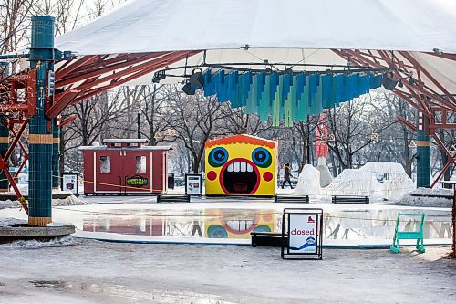 MIKAELA MACKENZIE / WINNIPEG FREE PRESS

The closed (and partially melted) canopy rink at The Forks on Tuesday, Jan. 30, 2024. For Malak story.
Winnipeg Free Press 2024.