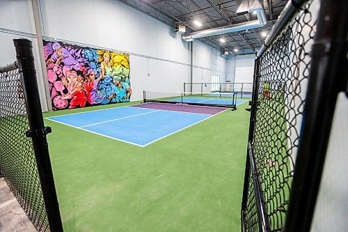 MIKAELA MACKENZIE / WINNIPEG FREE PRESS

Pickle Has, Winnipeg&#x573; first dedicated indoor pickleball facility, on Thursday, Feb. 1, 2024. For Mike story.
Winnipeg Free Press 2024.