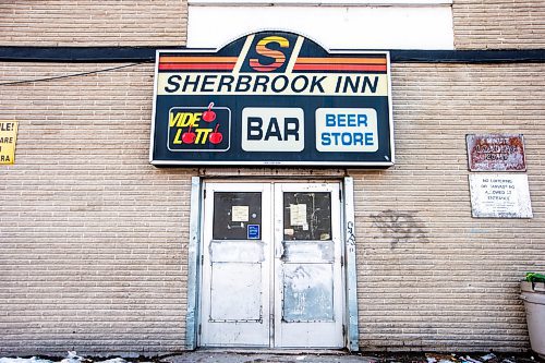 MIKAELA MACKENZIE / WINNIPEG FREE PRESS

The closed Sherbrook Inn on Friday, Feb. 2, 2024. For Malak story.
Winnipeg Free Press 2024.