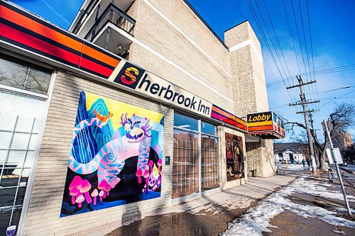 MIKAELA MACKENZIE / WINNIPEG FREE PRESS

The closed Sherbrook Inn on Friday, Feb. 2, 2024. For Malak story.
Winnipeg Free Press 2024.