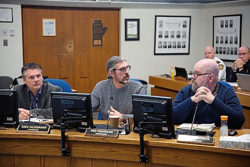 Coun. Kris Desjarlais (Ward 2) spoke in favour of the final budget at the end of budget deliberations on Saturday, saying he had been concerned with the effect of low budgets in previous years. (Colin Slark/The Brandon Sun)