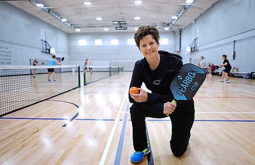 RUTH BONNEVILLE / WINNIPEG FREE PRESS

SPORTS - pickleball

Newly built indoor pickleball court at Selkirk Community Church, near Selkirk.  For feature story on new indoor pickleball facilities

Photo of pickleball organizer, Vern Irwin, on the main floor courts.  

See Mike's story.

Feb 7th,  2024