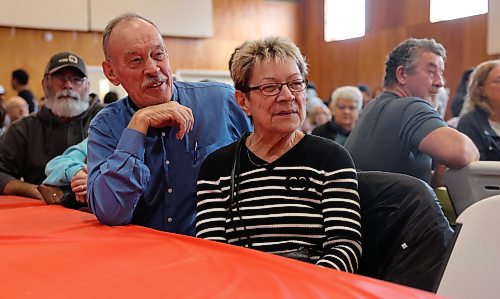 Westman’s Frank van den Hoek and Linda Hayes take in the entertainment at the Filipino pavilion on Saturday during the Westman Multicultural Festival. (Michele McDougall/The Brandon Sun)