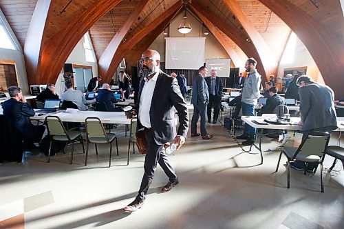 Feisal Somji, president and CEO of Sio Silica. (John Woods/Winnipeg Free Press)