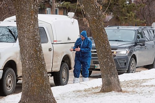 MIKE DEAL / WINNIPEG FREE PRESS
A house surrounded by police tape in Carman, MB, where person was found murdered and where it is believed the children who died in a car fire earlier Sunday had been living.
See Tyler Searle story
240212 - Monday, February 12, 2024.