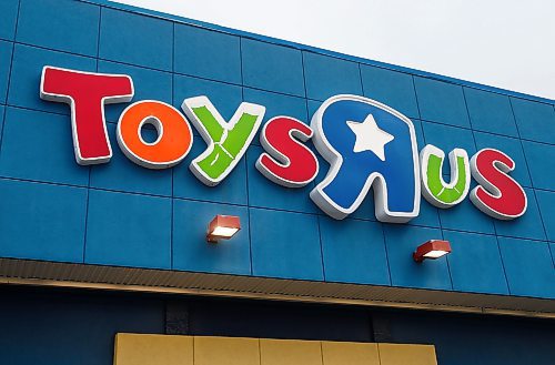 JOHN WOODS / WINNIPEG FREE PRESS
Toys-R-Us store near Polo Park is photographed Monday, February 12, 2024. HMV is planning to sell their products in the national toy store chain.

Reporter: gabby