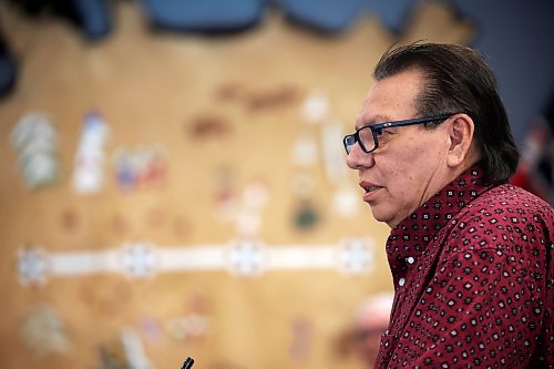 Sioux Valley Dakota Nation chief Vince Tacan says a $2.9 million investment from the federal government into making the Dakota Oyate Elder Care Lodge more energy efficient and accessible is good news for the First Nation, located 50 kilometres northwest of Brandon. (Tim Smith/The Brandon Sun)
