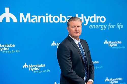 BROOK JONES / WINNIPEG FREE PRESS
Manitoby Hydro-Electric Board Chair Ben Graham is pictured at Manitobay Hydro Place in Winnipeg, Man., Tuesday, Feb. 13, 2024. Manitoba Hydro announced on Feb. 13 Jay Grewal is leaving the crown utility after five years in the position and Hal Turner, the utility's current vice-president of asset planning and delivery will act as the interim president and CEO effective immediately. 