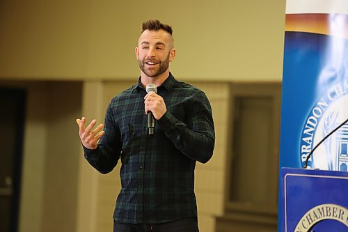 Rocked Community Fitness co-owner Zach McMillan says categorizing one's efforts into purpose, priorities and productivity provides a roadmap to navigate the complexities of our lives and work. (Abiola Odutola/The Brandon Sun)